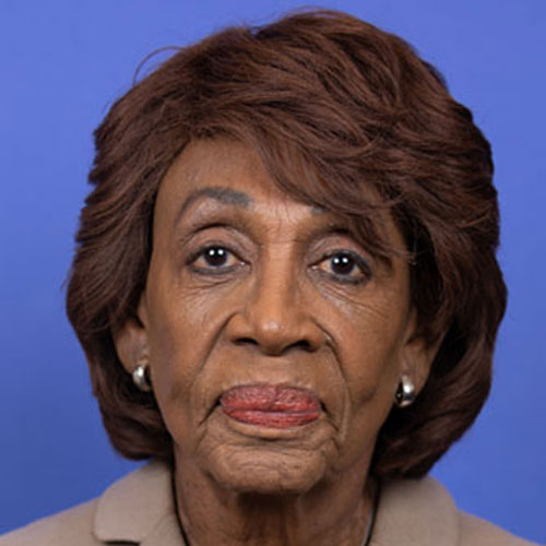 Representative 	Maxine Waters California's 43rd Congressional District