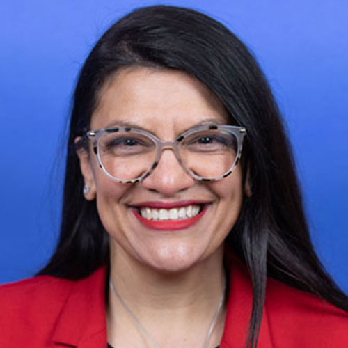 Representative 	Rashida Tlaib Michigan's 12th Congressional District