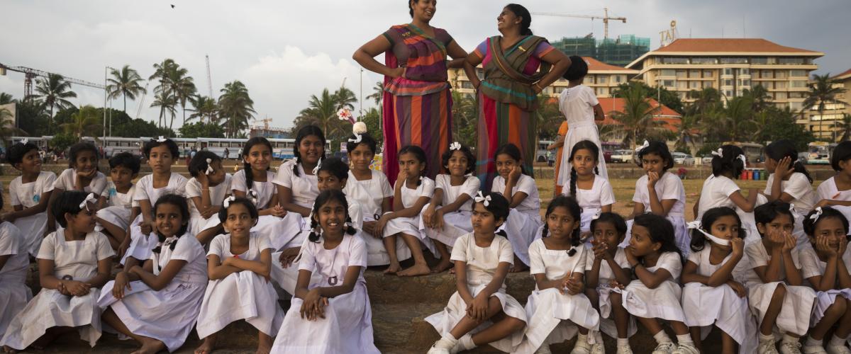Sri Lankan School girls